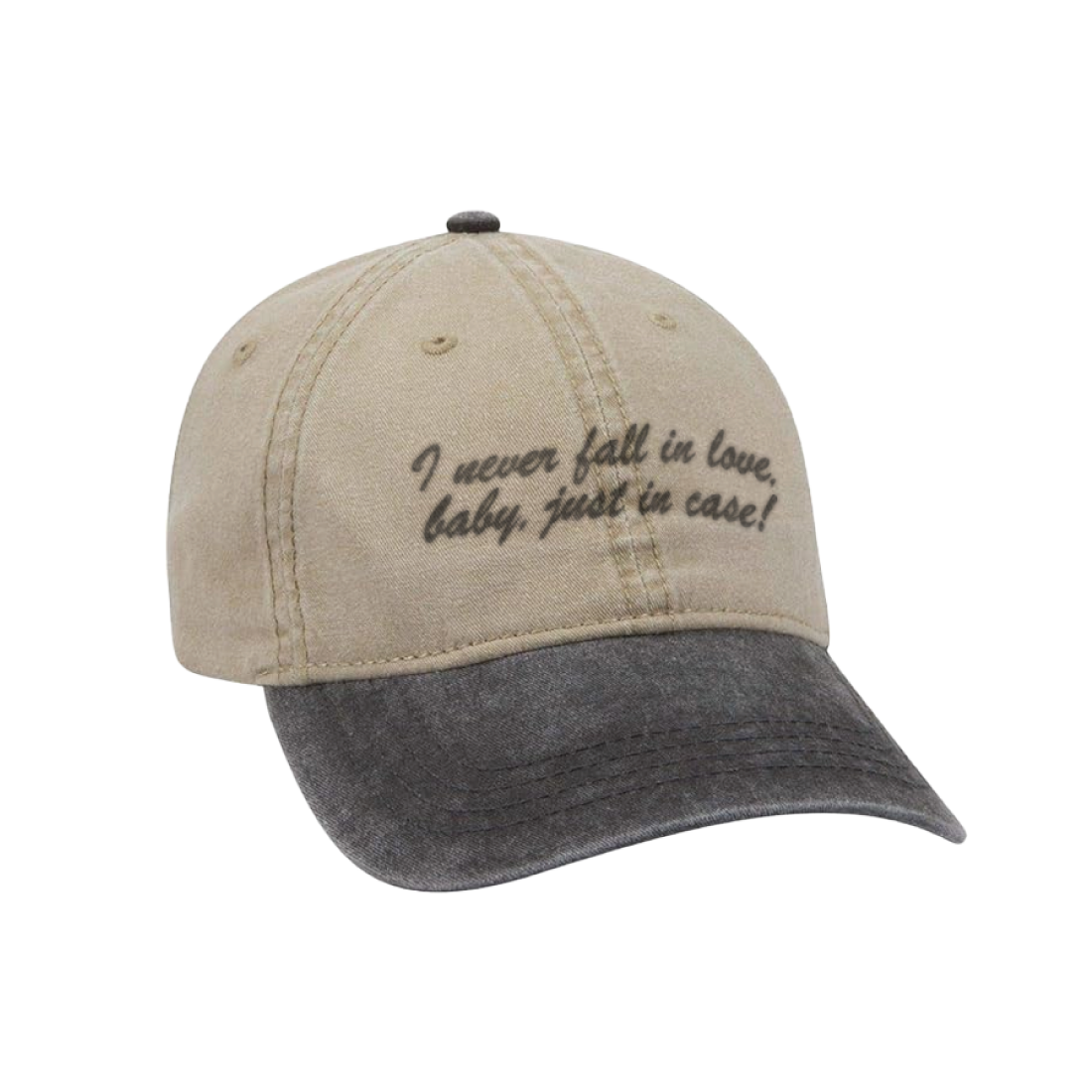 Just In Case Dad Hat Front